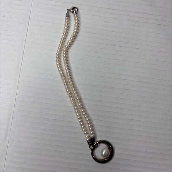 HONORA COLLECTION Fresh Water Floating Pearl Pendant Necklace - Picture 8 of 9
